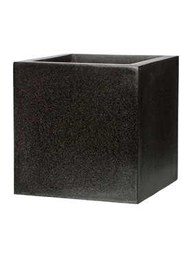 Кашпо Capi Lux Pot square III black, 40х40хН40см