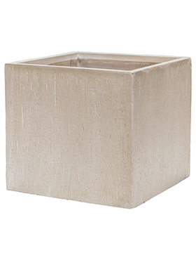 Кашпо Raindrop Cube beige, 40x40xH36см