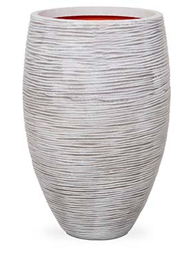 Ваза Capi Tutch Rib NL Vase Vase elegant deluxe ivory CP-113 - фото 1