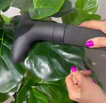 Отпаривание искусственных деревьев