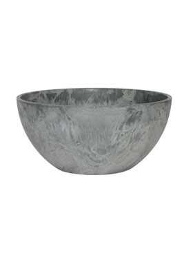 Чаша Artstone Fiona bowl grey, D25xH12см