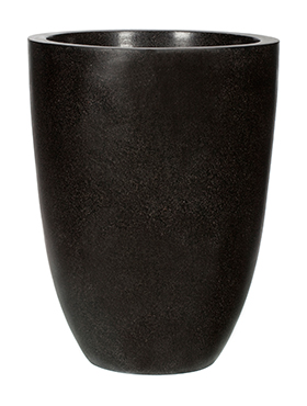 Ваза Capi Lux Vase elegance low III black, D46xH58см