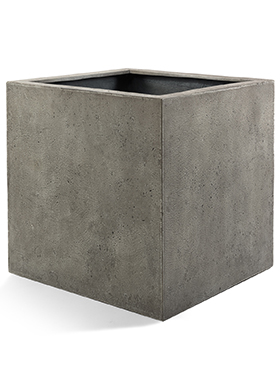 Кашпо D-lite Cube S natural-concrete, 30x30xH30см