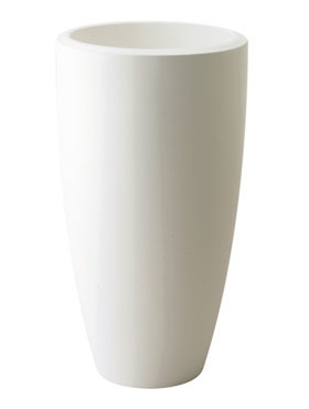 Кашпо Pure® Soft Round High White, D39хH70см