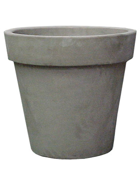 Кашпо Grigio Flowerpot grey (handmade), D60xH55см