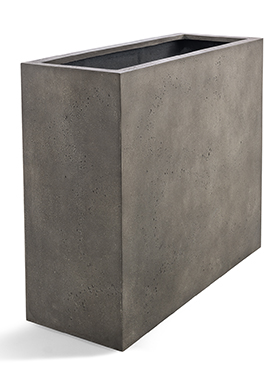 Кашпо D-lite High box low natural-concrete, 80x30xH68см