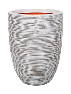 Ваза Capi Tutch Rib NL Vase Vase elegant low ivory, D35xH47см