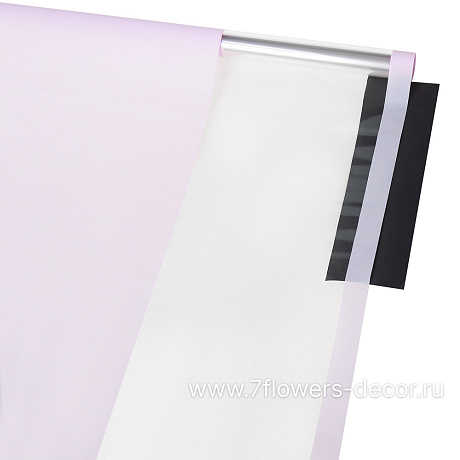 Пленка цветная С прозрачным окном, 60 см - фото 1