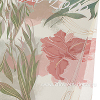 Набор дизайнерской бумаги "Цветы", 50x58 см (20шт)