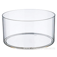 Кашпо "Round" (пластик), D15xH8 см - фото 1