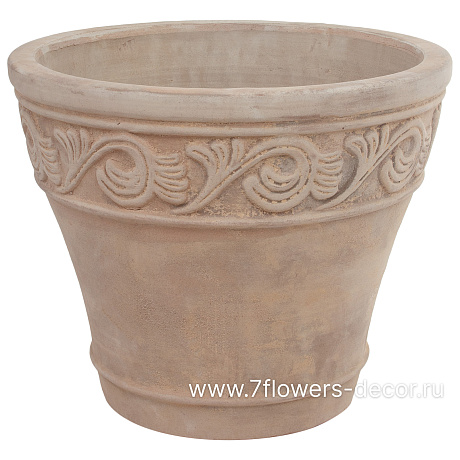 Кашпо Nobilis Marco Mterra Daycuc Cone, (терракота), D39хН32 см - фото 1