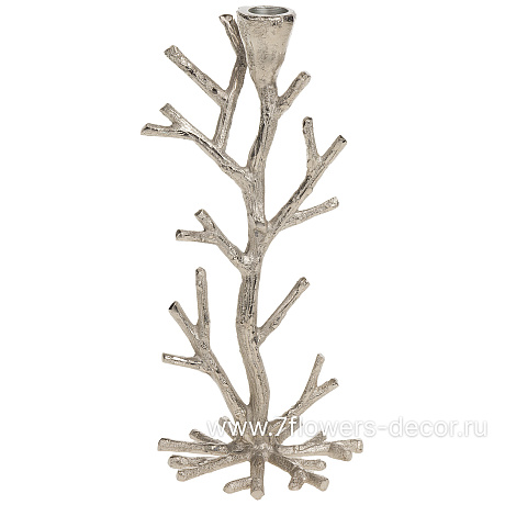 Подсвечник (металл), 12x12xH26 см - фото 1