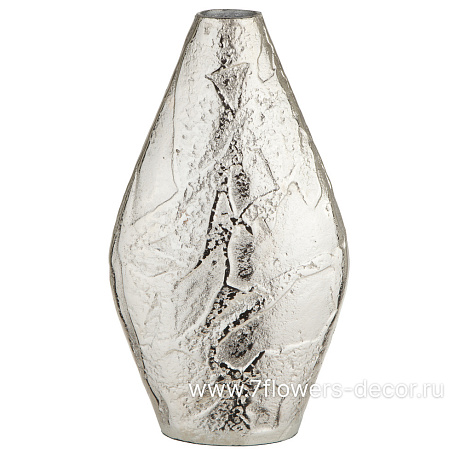 Ваза Silver (металл), 21x9,5xH37 см - фото 1