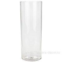 Вазон "Round" (пластик), D15xH40 см - фото 1