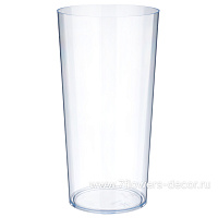 Вазон "Инфинити" (пластик), D18xH35 см - фото 1