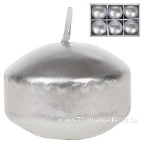 Свеча шар (парафин), набор (6 шт) - фото 1