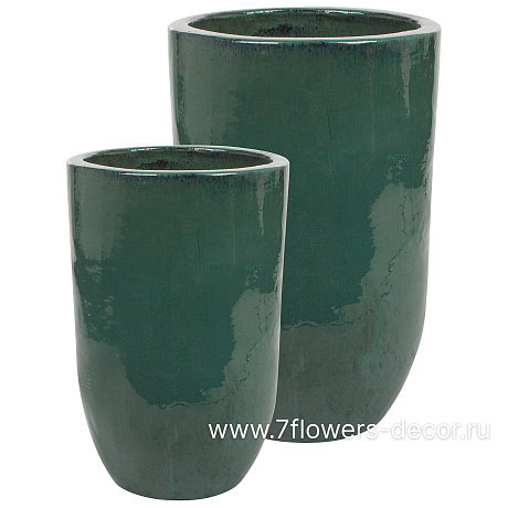 Кашпо Nobilis Marco Jade Vase (керамика), D41хН63 см - фото 5