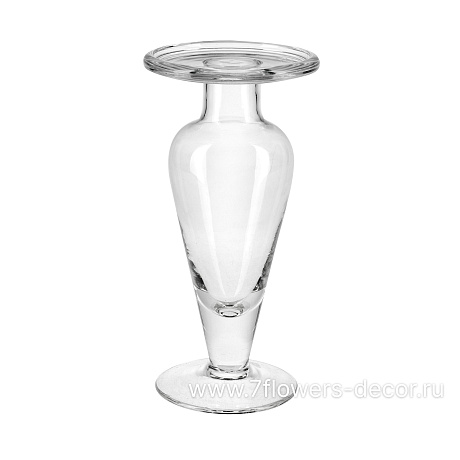 Подсвечник АРДИТ-2 (стекло), D10xH19 см - фото 1