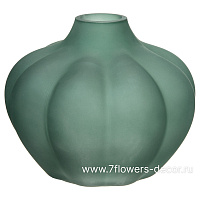 Ваза (стекло), D16xH14 см - фото 1