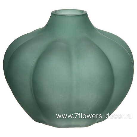 Ваза (стекло), D16xH14 см - фото 1