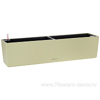 Кашпо Lechuza "Balconera Color 80 Complete linde" (пластик), 80x19xH19 см - фото 1