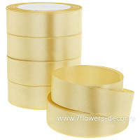 Лента атлас, 25 ммx25 ярд, набор (5 шт) - фото 1