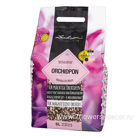 Субстрат Lechuza Orchid Pon, 6 л - фото 1