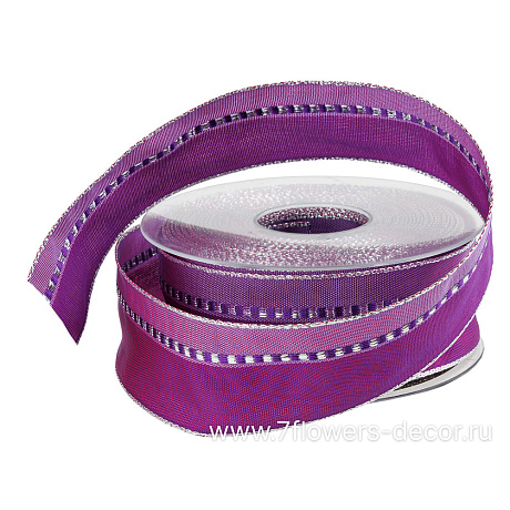Лента декоративная Стразы, 40 ммx20 м - фото 1