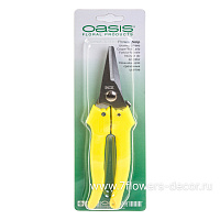 Ножницы флористические, премиальная сталь, 17 см, Oasis Flower Snip - фото 1