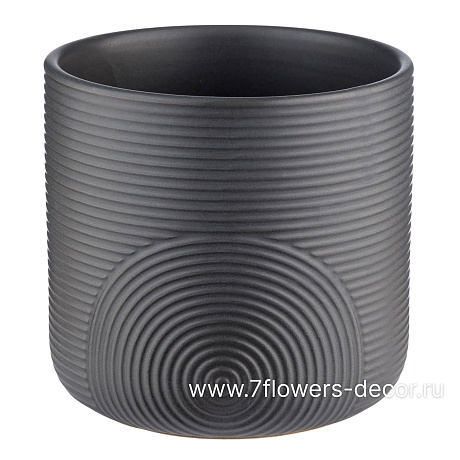 Кашпо (керамика), D11xH10 см - фото 1