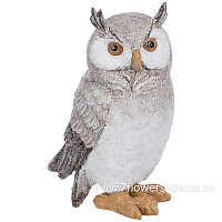 Фигура "Сова" (полирезин), 10x7,5xH15 см - фото 1