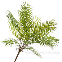 Ветка искусственная "Пальма-папоротник", H78 см - фото 1