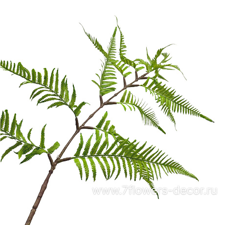 Растение искусственное Папоротник Кочедыжник, H132 см - фото 1