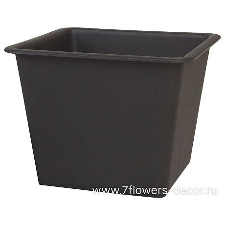 Кашпо Nobilis Marco Rock2-grey Cube (полистоун), 30х30хH30 см, с тех.горшком - фото 4