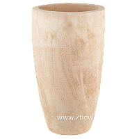 Кашпо Nobilis Marco "Scratch Antique terra Vase" (терракота), D24xH41 см - фото 1