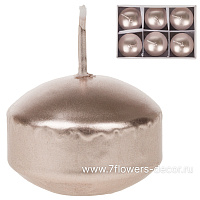 Свеча шар (парафин), набор (6 шт) - фото 1