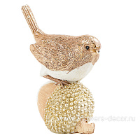 Фигура "Воробушек" (полирезин), 9,5x5,5xH12,5 см - фото 1