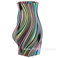 Ваза "Иллюзия" (керамика), D17xH40,5 см, для сухоцветов - фото 1