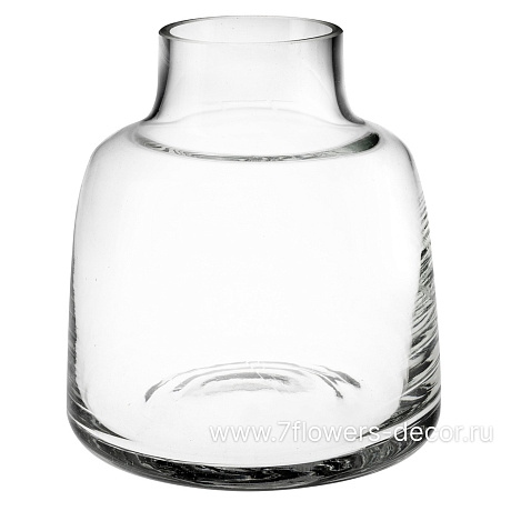 Ваза Бельгия-3 (стекло), D13,5xH15 см - фото 1