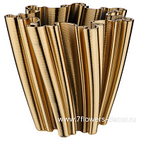 Ваза "Иллюзия" (керамика), 21x21xH20 см, для сухоцветов - фото 1