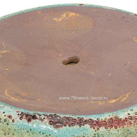 Кашпо керамика Nobilis Marco Antra Round, D36хH22 см - фото 4