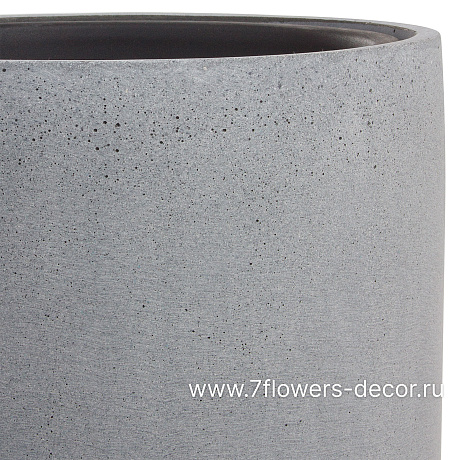 Кашпо Nobilis Marco Pm-grey3 Vase (полистоун), D30хH65 см, с тех.горшком - фото 2
