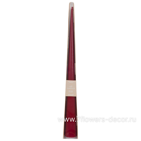 Свеча конус (воск), H47 см - фото 1