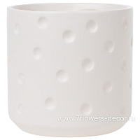 Кашпо (керамика), D10,5xH10 см - фото 1