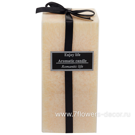 Свеча квадрат (парафин), 7x7xH15 см - фото 1