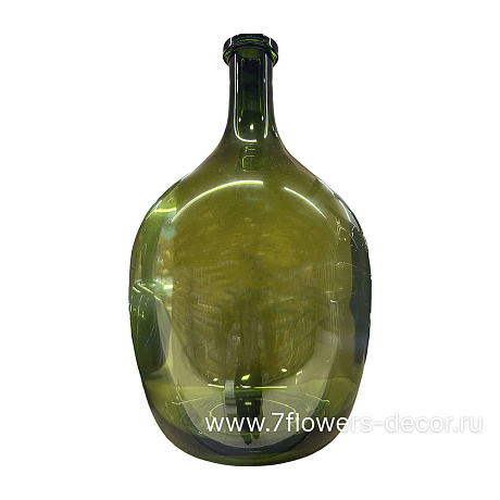 Ваза Бутыль (стекло), D18xH29,5 см - фото 1