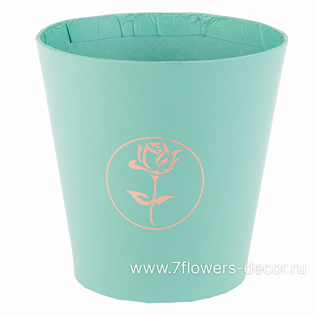 Коробка-кашпо Классик/Принт, D11xH11 см - фото 1