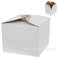 Коробка подарочная (крафт), 14х14хН11 см - фото 1