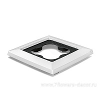 Подставка для кашпо Lechuza "Сubico Premium Coaster 30 white" - фото 1