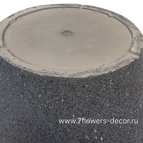 Кашпо Nobilis Marco Granite graphite Round (файберглас), D55хH38 см - фото 7
